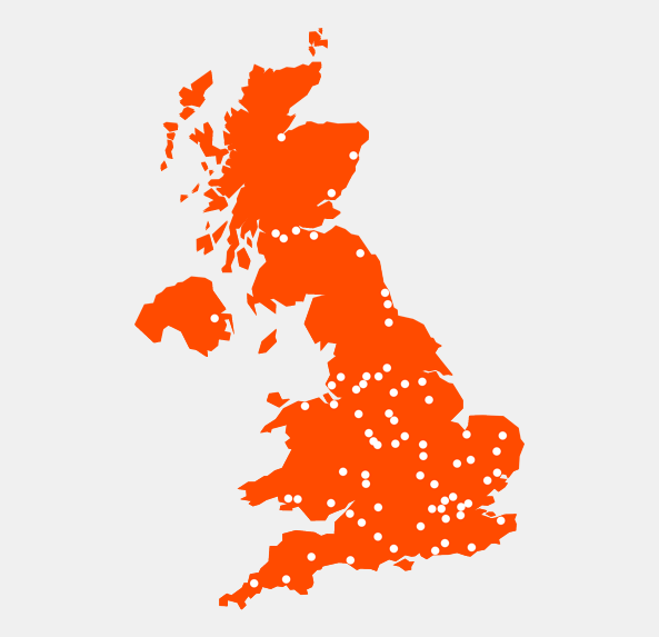 UK map