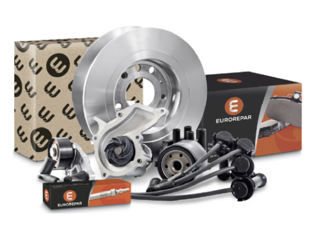 Montage image of parts