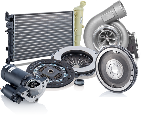 Montage image of parts